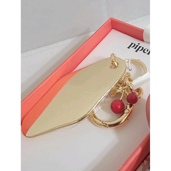 Piper K "Ma Cherie" Cherry Keychain and Bag Charm Coquette NEW IN BOX! - Picture 3 of 6